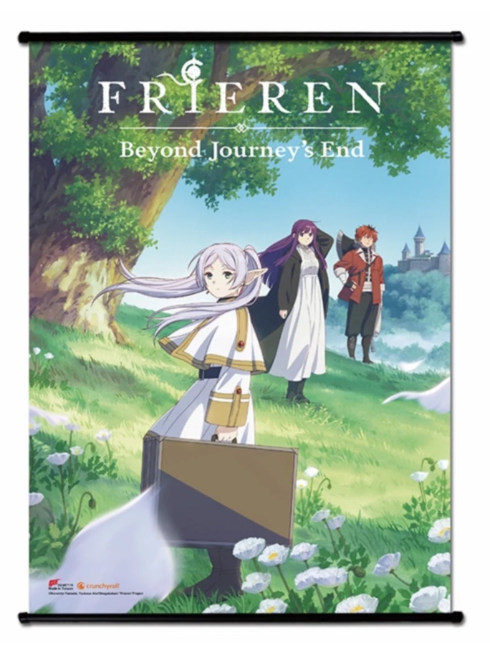FRIEREN BEYOND JOURNEY'S END - FRIEREN, FERN AND STARK WALLSCROLL